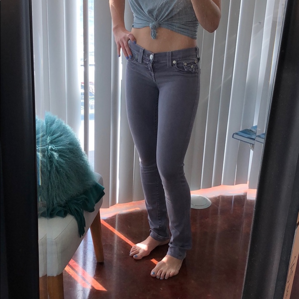 True Religion Light Purple Jeans